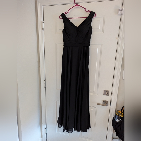 Black JJs House Bridesmaid Dress - Picture 2 of 8